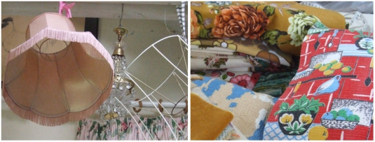 Delphina Sweat Shop Lampshades and Fabrics