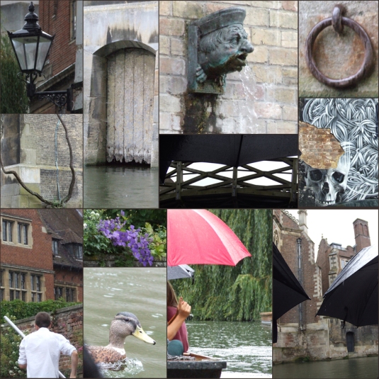 A rainy day punting in Cambridge 